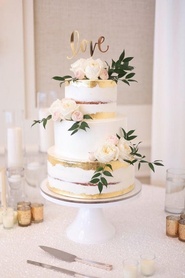 Floral Wedding Cakes for Spring and Summer