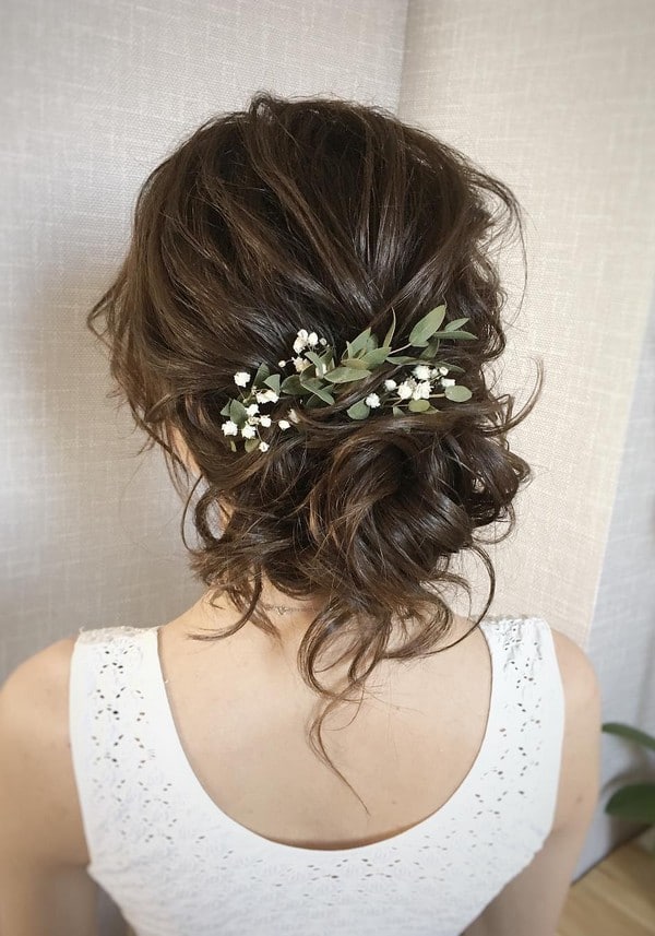 Messy wedding hairstyles for long hair from julia_alesionok