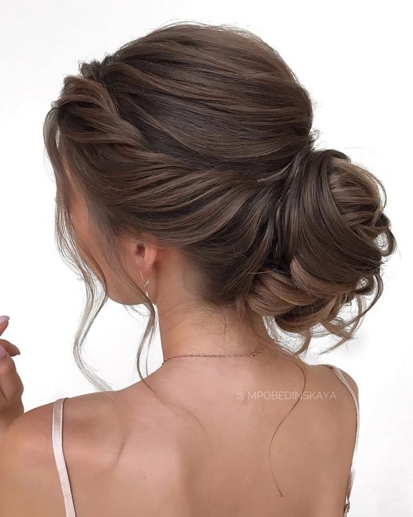 Messy wedding hairstyles for long hair from mpobedinskaya