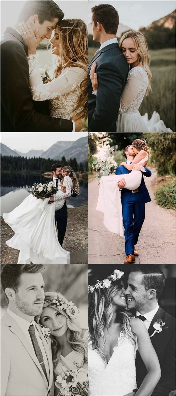 Must have bridal and groom wedding photo ideas - wedding photo poses, wedding photo shoot