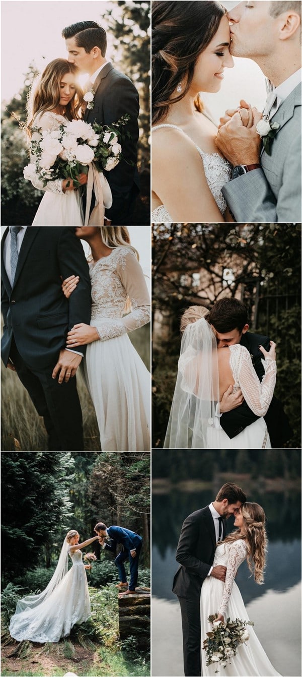 Must have bridal and groom wedding photo ideas - wedding photo poses, wedding photo shoot