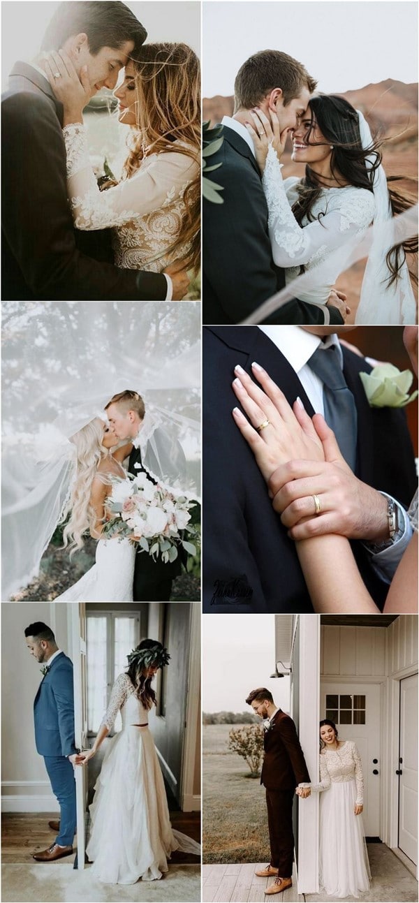 Must have bridal and groom wedding photo ideas - wedding photo poses, wedding photo shoot