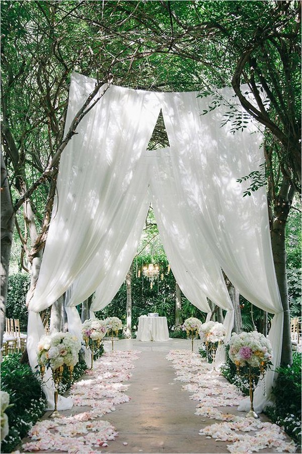 Outdoor Garden Wedding Decor Ideas