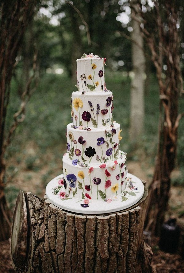 Rustic wedding cake ideas - rustic weddings, country wedding cake ideas, naked wedding cakes