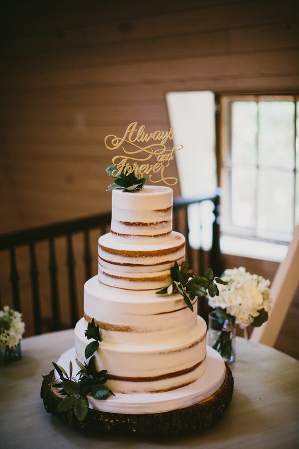 Rustic wedding cake ideas - rustic weddings, country wedding cake ideas, naked wedding cakes