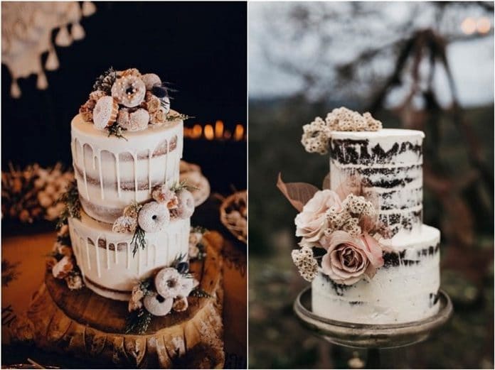 Rustic wedding cake ideas