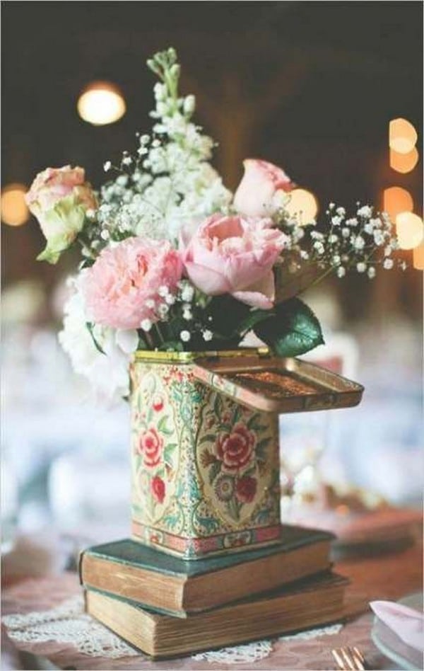 Trendy vintage wedding decorations centerpieces tea parties ideas