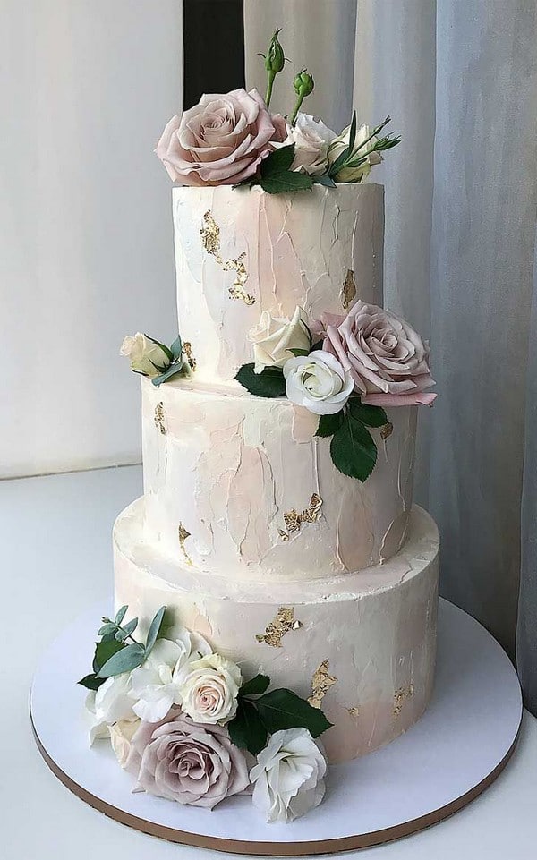 Vintage wedding cakes - vintage wedding, pearls, blush pink