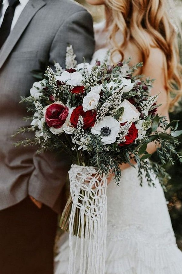 Winter Wedding Bouquets