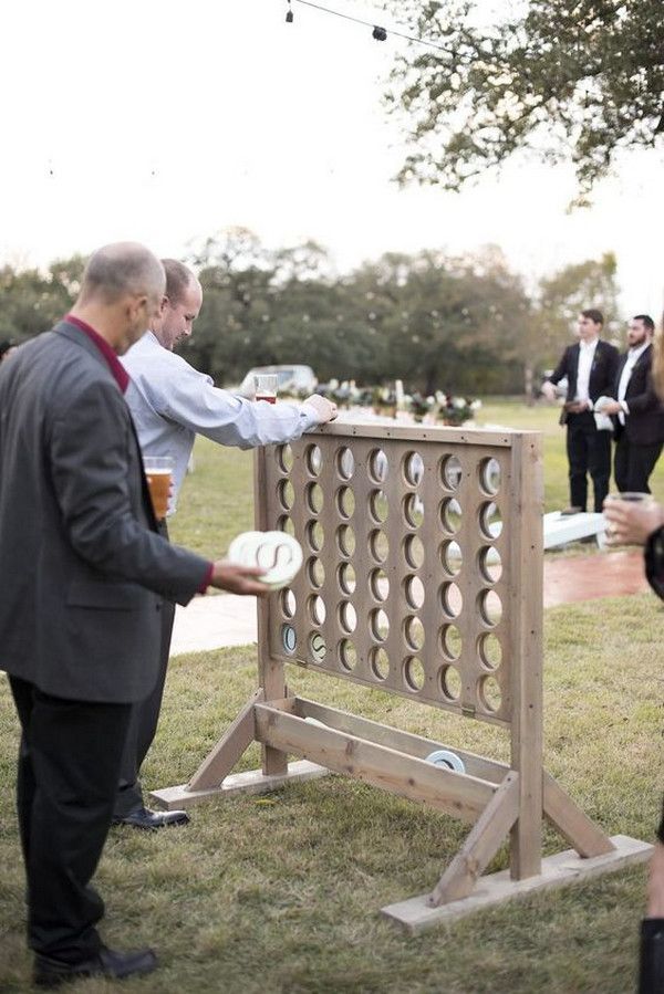 backyard wedding games