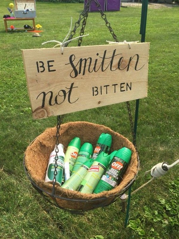 be smitten not bitten backyard wedding ideas