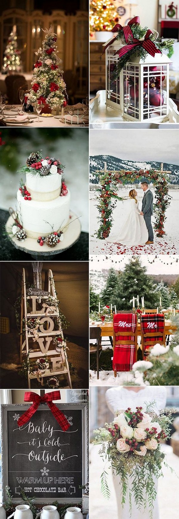 christmas wedding ideas for winter