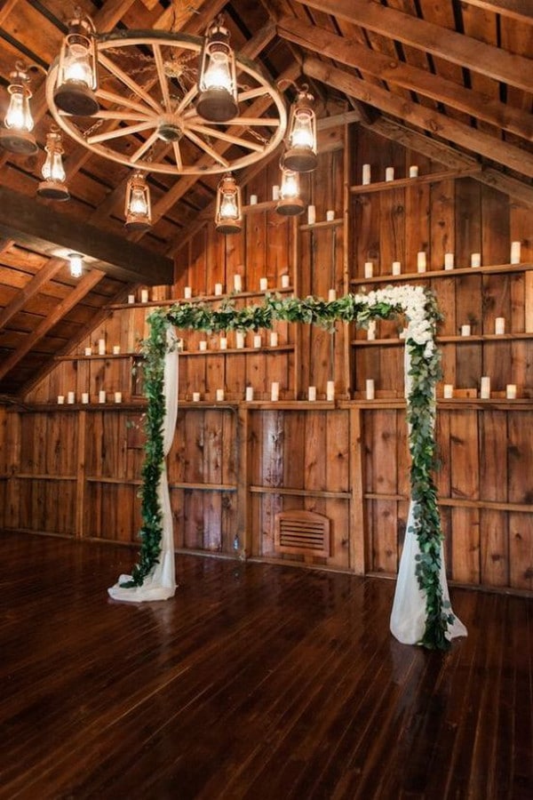 country rustic wedding arch ideas