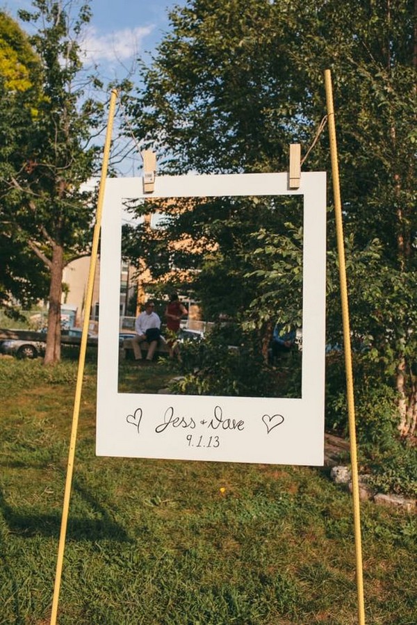 diy wedding photo booth ideas