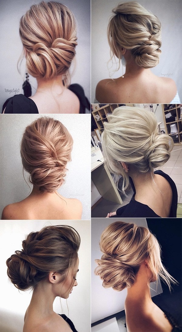 elegant updo wedding hairstyles 