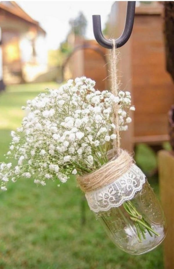 rustic outdoor wedding chair decoration ideas