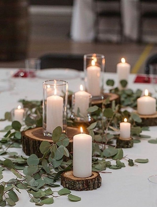 simple wedding centerpieces on a budget