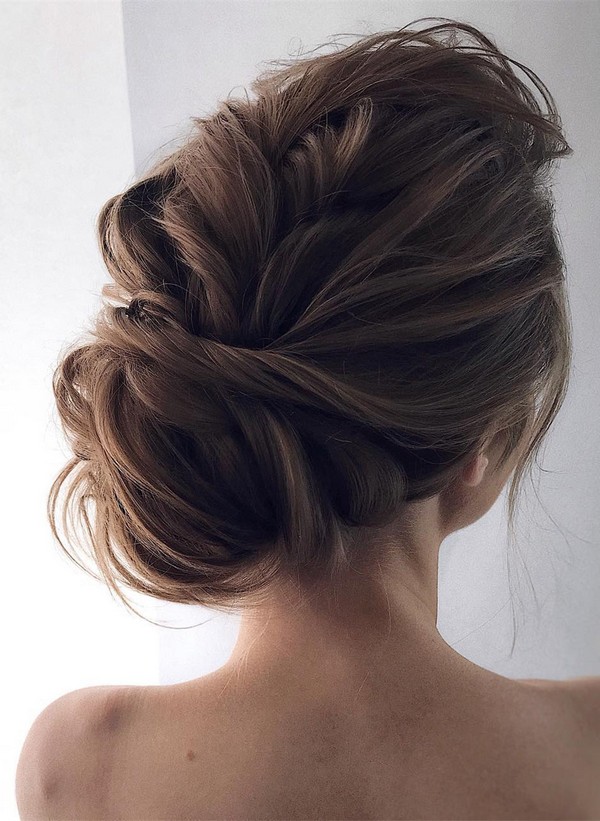 updo wedding hairstyles for long hair