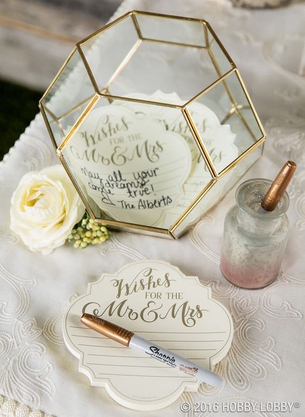 wedding guest book ideas