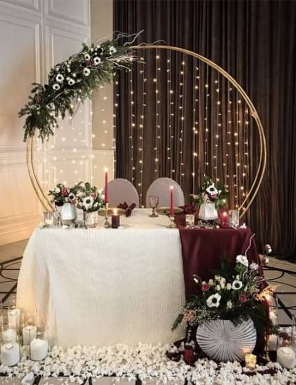 wedding sweetheart head table decoration ideas - head tables , wedding reception, indoor wedding, outdoor wedding