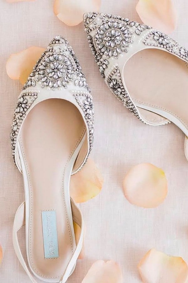 30+ Wedding Flats That Make Comfortable Bridal Shoes - Oh The Wedding Day