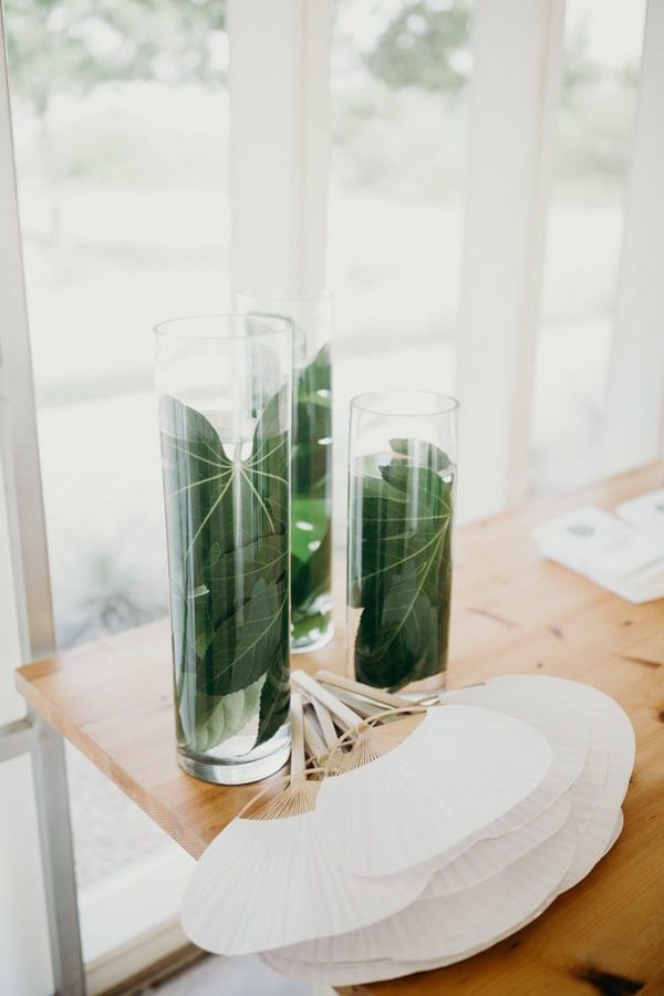 Tropical Wedding Centerpieces 