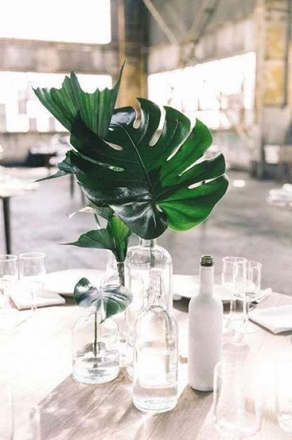 Tropical Wedding Centerpieces 