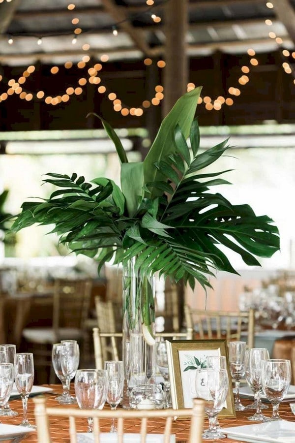 Tropical Wedding Centerpieces 