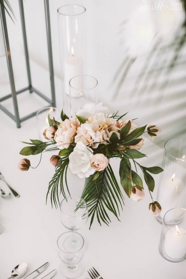 Tropical Wedding Centerpieces 