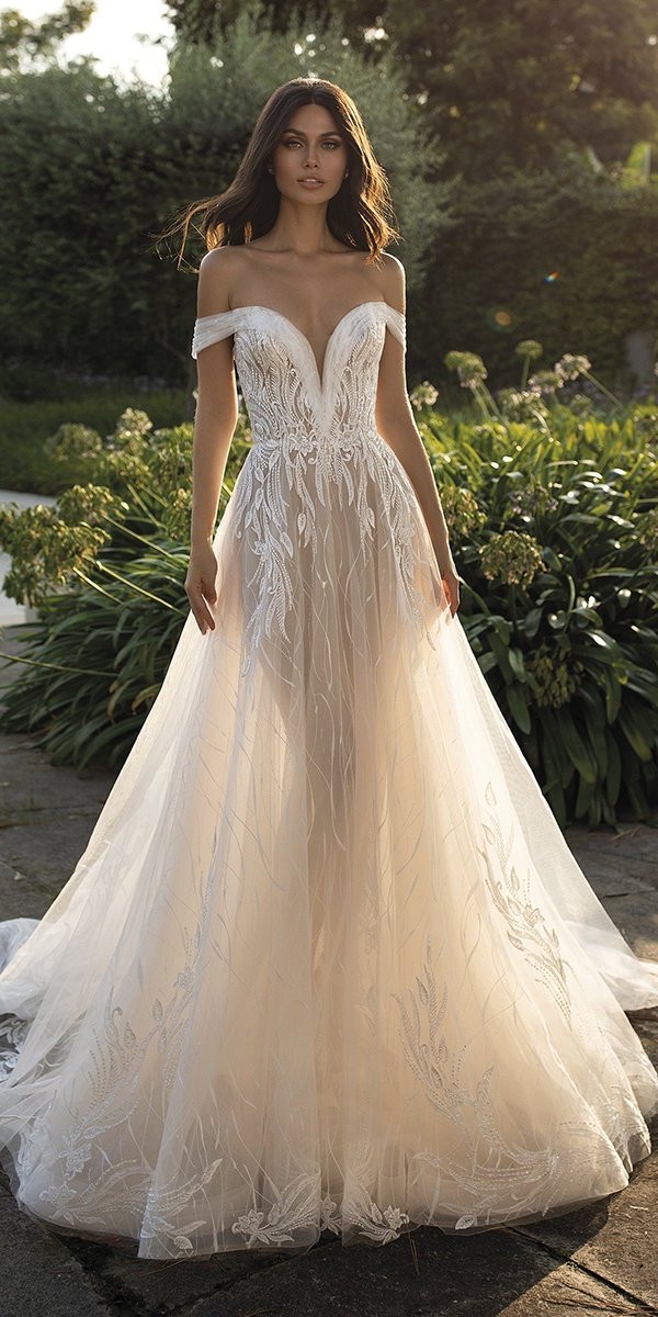 30 + A-Line Wedding Dresses 2024 - Oh The Wedding Day