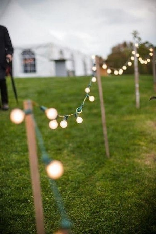 backyard small wedding decoration ideas