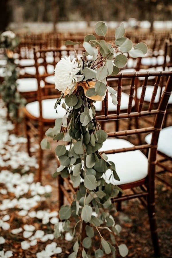 boho chic outdoor wedding aisle ideas