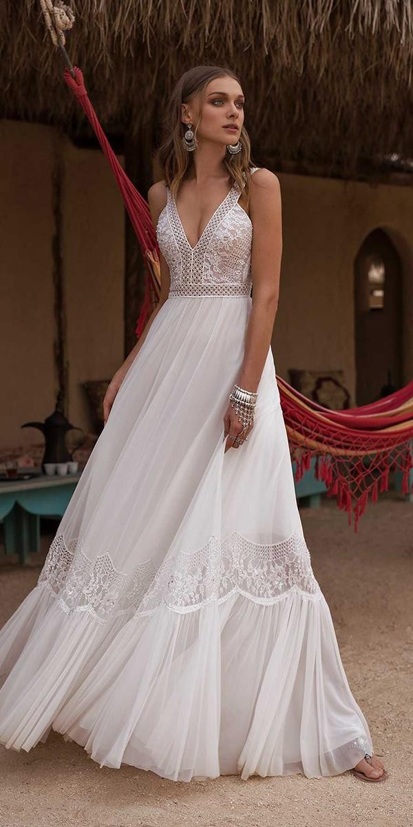 20 Bohemian Wedding Dresses for 2024 - Oh The Wedding Day