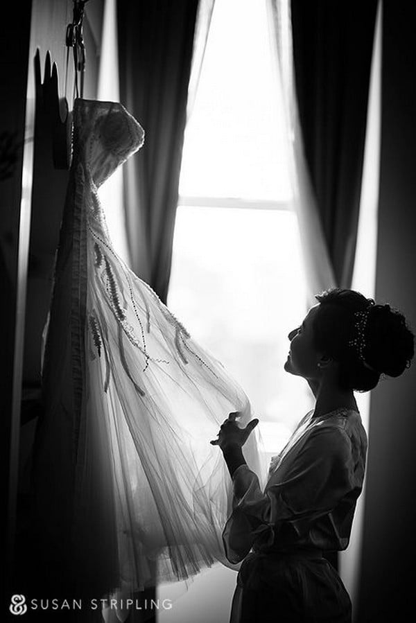 Black and White Wedding Photography Ideas #wedding #weddingphotos #weddingideas #Photography