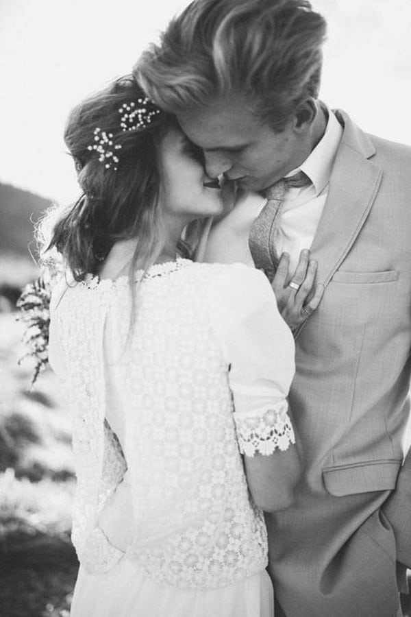 Black and White Wedding Photography Ideas #wedding #weddingphotos #weddingideas #Photography