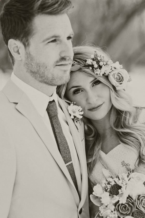 Black and White Wedding Photography Ideas #wedding #weddingphotos #weddingideas #Photography