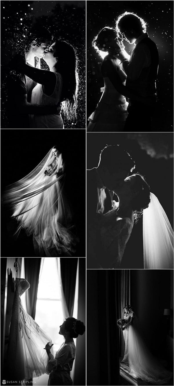 Elegant Black and White Wedding Photography Ideas #wedding #weddingphotos #weddingideas #Photography