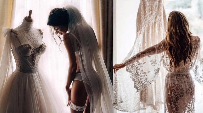 Bridal boudoir wedding photos #wedding #weddingphotos #weddingideas