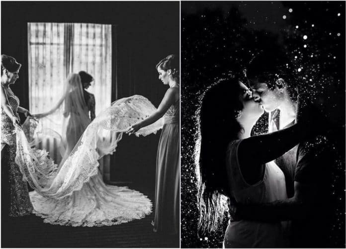 Elegant Black and White Wedding Photography Ideas