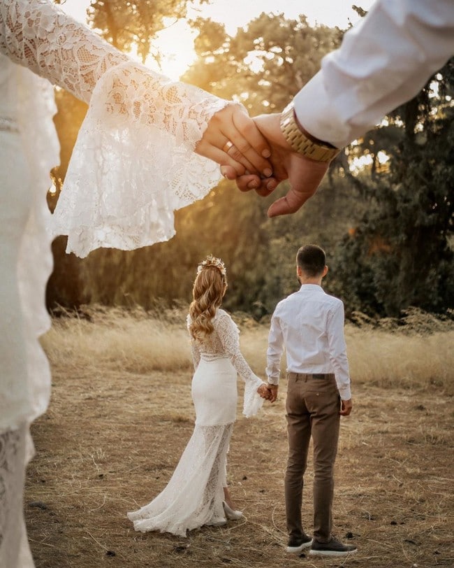 Romantic Double Exposure Wedding Photos Ideas #wedding #weddingphotos #weddingideas