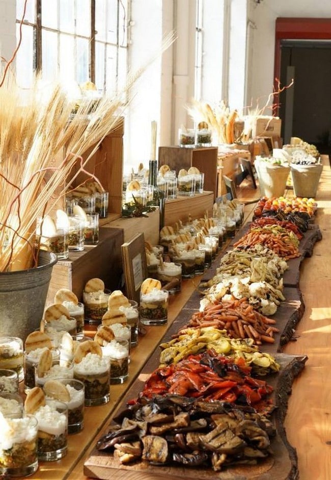 Wedding charcuterie table food ideas #wedding #weddingfoods #weddingideas