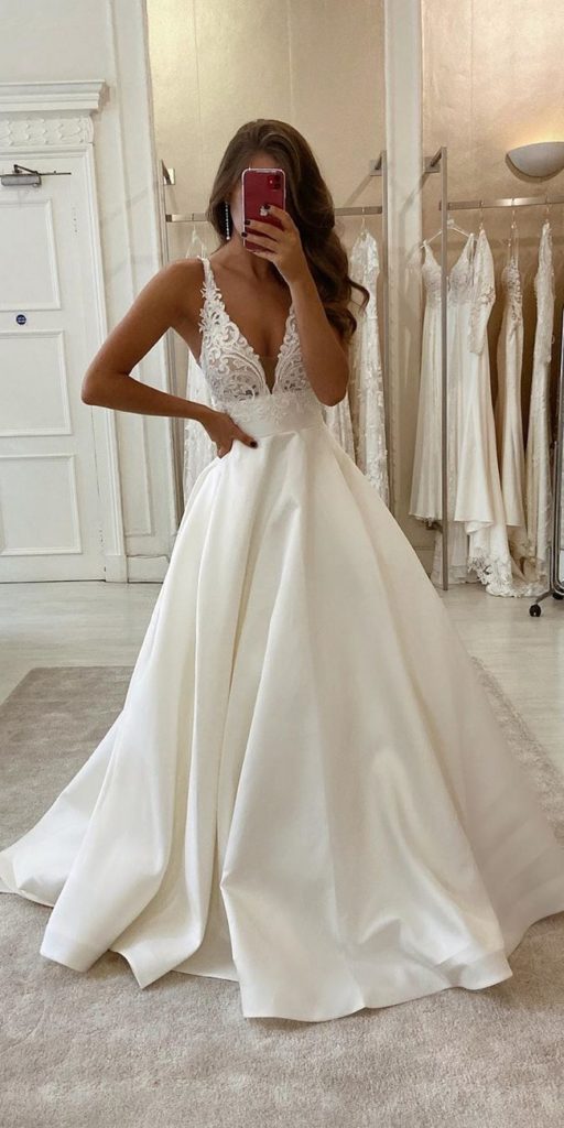 28 Lace Wedding Dresses from eleganza sposa - Oh The Wedding Day