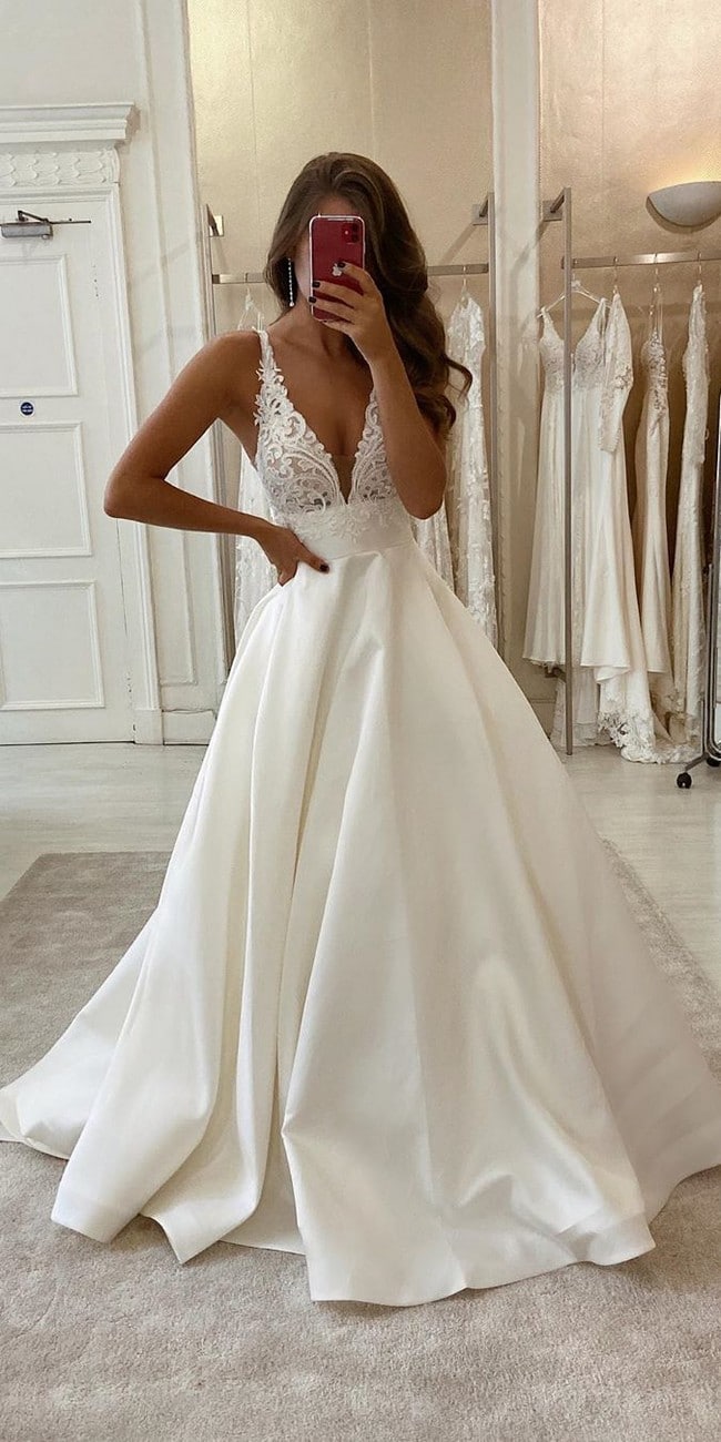 eleganza sposa Lace wedding dresses #wedding #weddingideas #weddingdresses