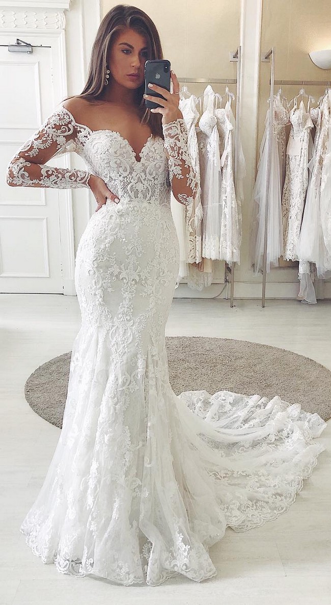 eleganza sposa Lace wedding dresses #wedding #weddingideas #weddingdresses