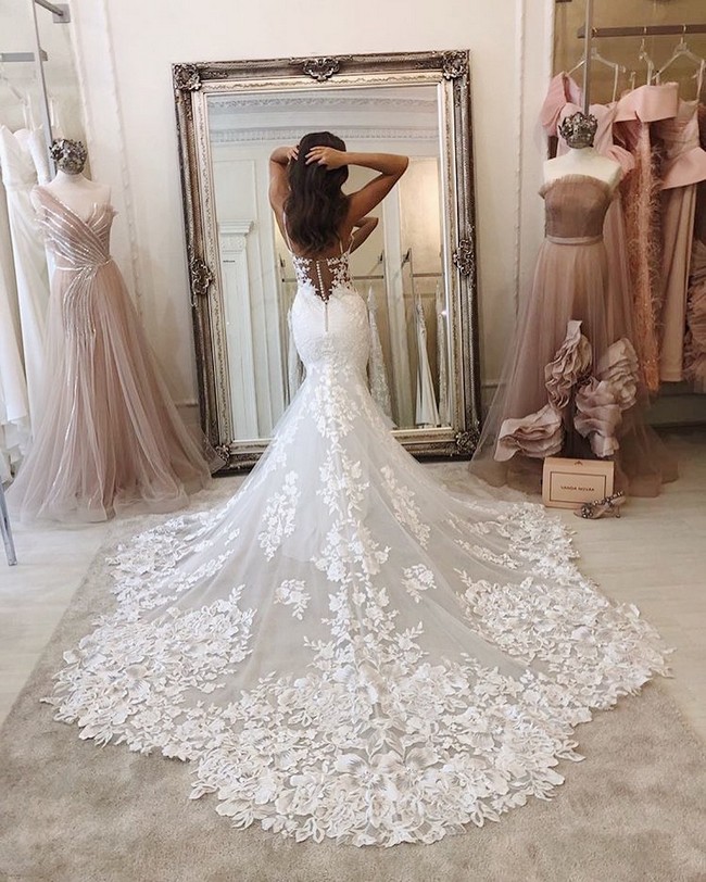 eleganza sposa Lace wedding dresses #wedding #weddingideas #weddingdresses