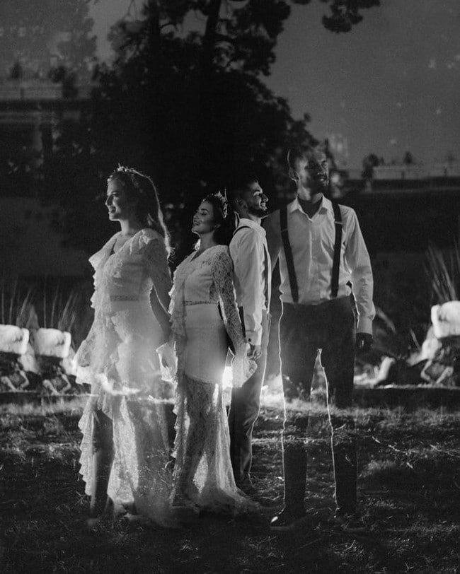 Double Exposure Engagement Photos #engagementphotos #engagement #photograph