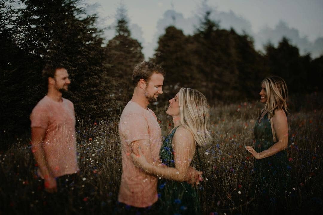 Double Exposure Engagement Photos #engagementphotos #engagement #photograph