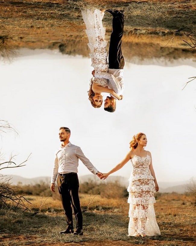 Double Exposure Engagement Photos #engagementphotos #engagement #photograph