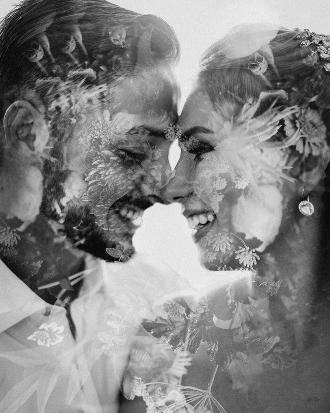 Double Exposure Engagement Photos #engagementphotos #engagement #photograph