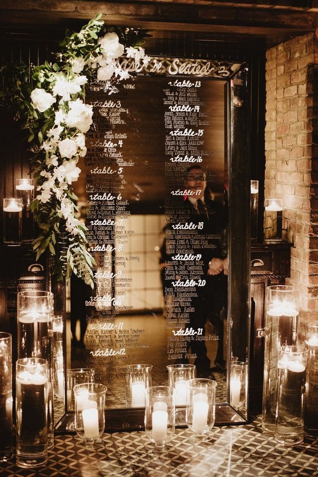 Light wedding decoration with candles #wedding #weddingideas #candles